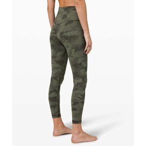 lululemon athletica Green Camo High-Rise Leggings